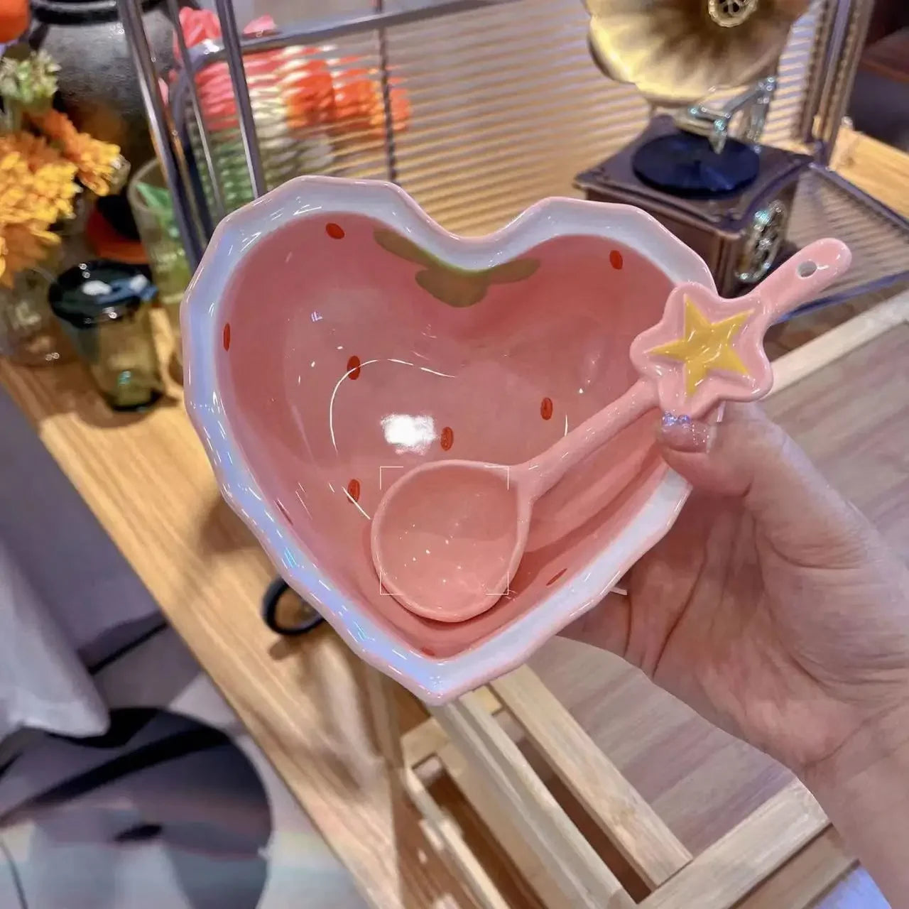 Strawberry Bowl or Spoon